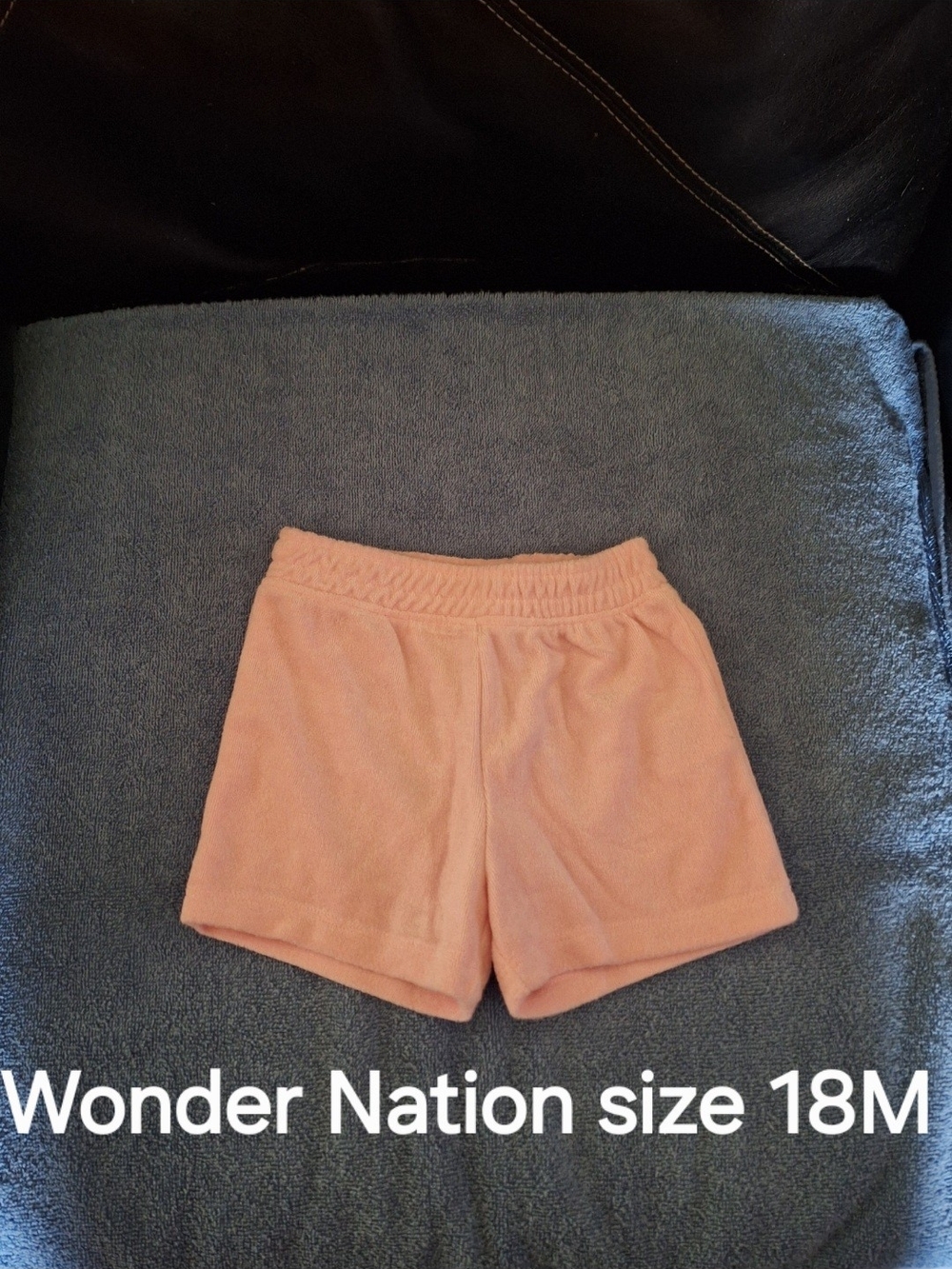 Wonder Nation Pink Terry Shorts